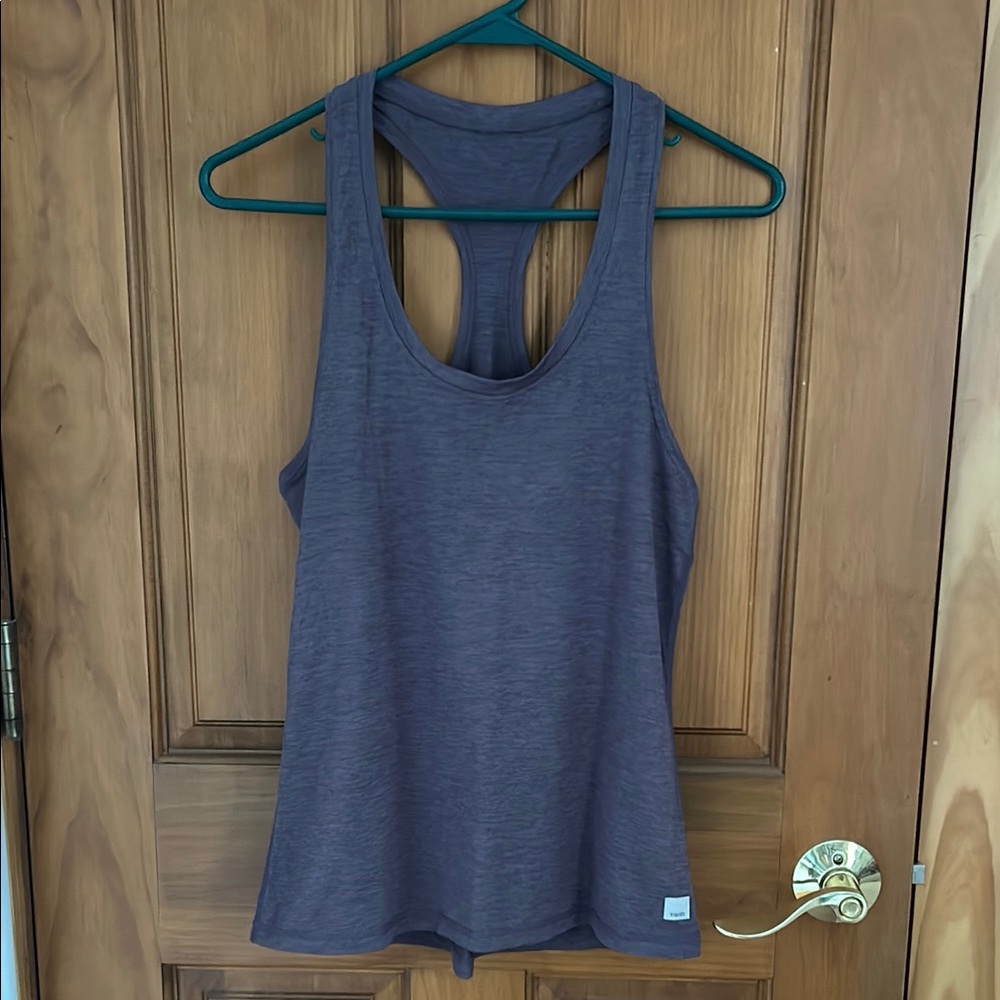 Women's Vuori Heathered Purple Tank Top